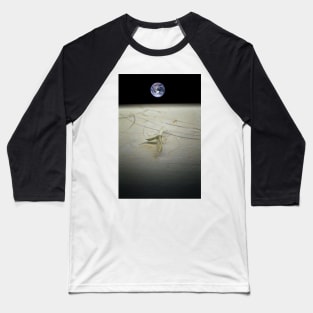 Lunar Lander Baseball T-Shirt